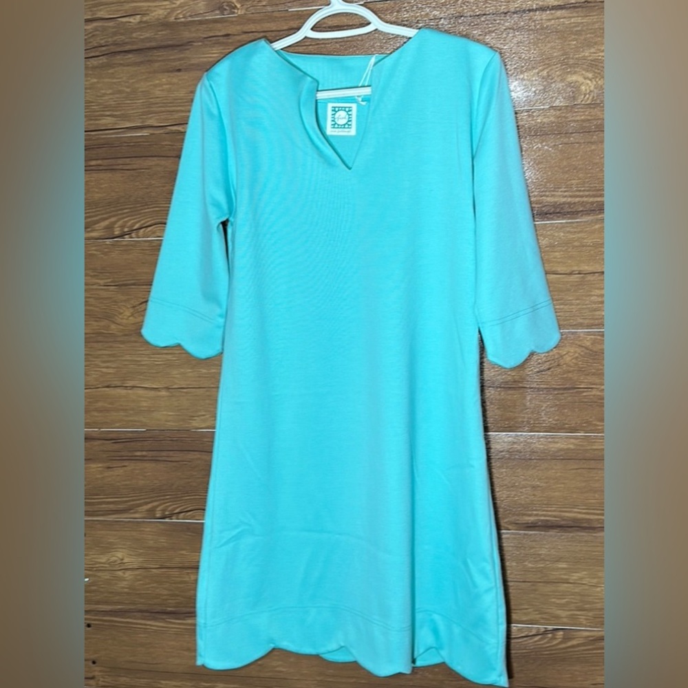 VFish beautiful blue color women dress size small new with tags